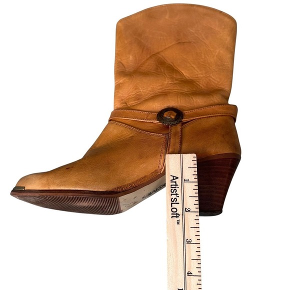 VTG ACME COWBOY BOOTS FESTIVAL harness concho Cowgirl Size 6.5M. Made in U.S.A - Picture 6 of 8